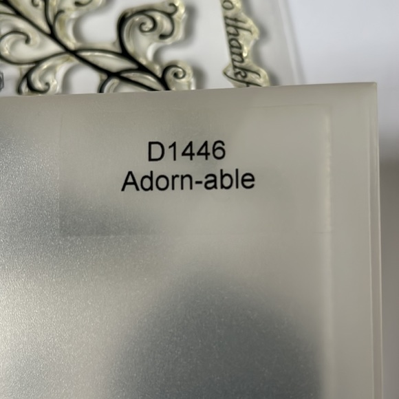 Adorn-able D1446 stamp set - Picture 6 of 8